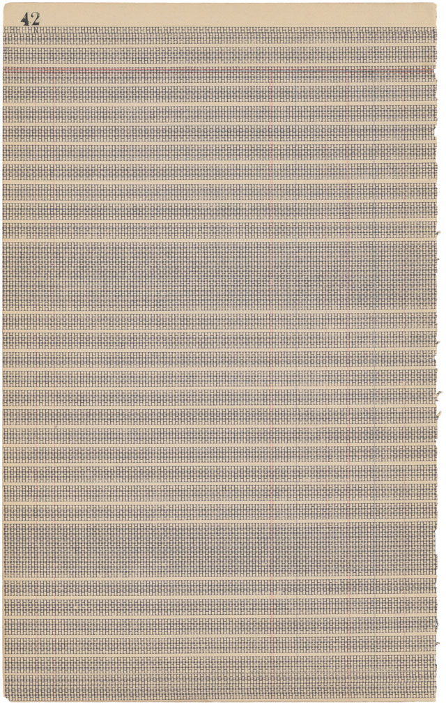 Work on ledger paper